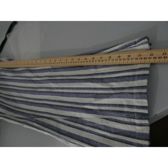 Roxy Women's Oceanside Striped Drawstring Pockets Linen Pants XL - Picture 12 of 12